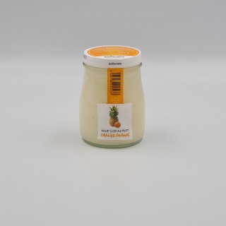 Yaourt à l'ancienne Ananas Orange