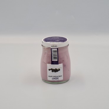 Yaourt à l'ancienne Cassis