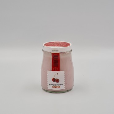 Yaourt à l'ancienne cerise
