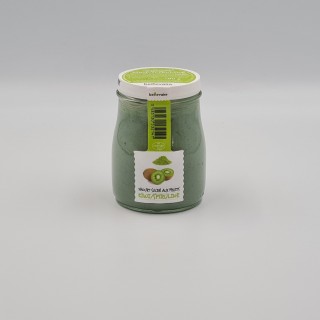 Yaourt à l'ancienne kiwi spiruli