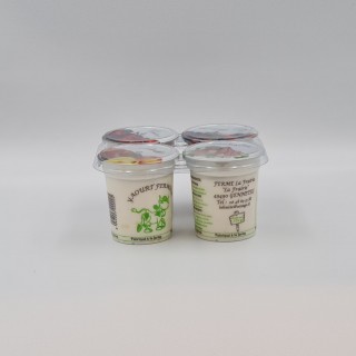Yaourts aux fruits fermier
