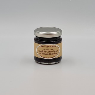 Confit pour fromage cerise piment espelette
