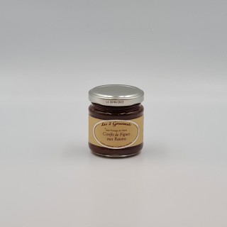 Confit pour fromage figue raisin