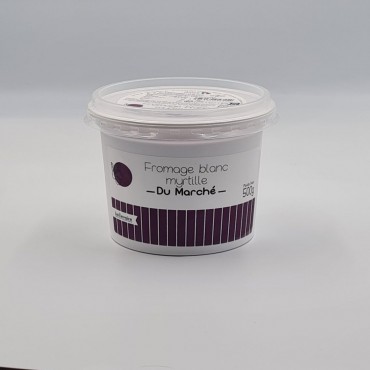 Fromage blanc myrtille