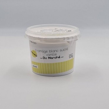 Fromage blanc vanille