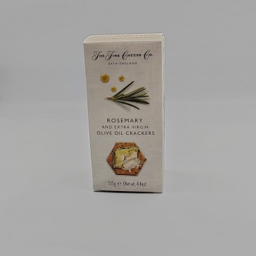 Crackers au romarin et huile vierge extra